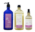Rose Lavender Body Lotion Body Wash Foam Bath Pillow Body Mist Trio Set Y948