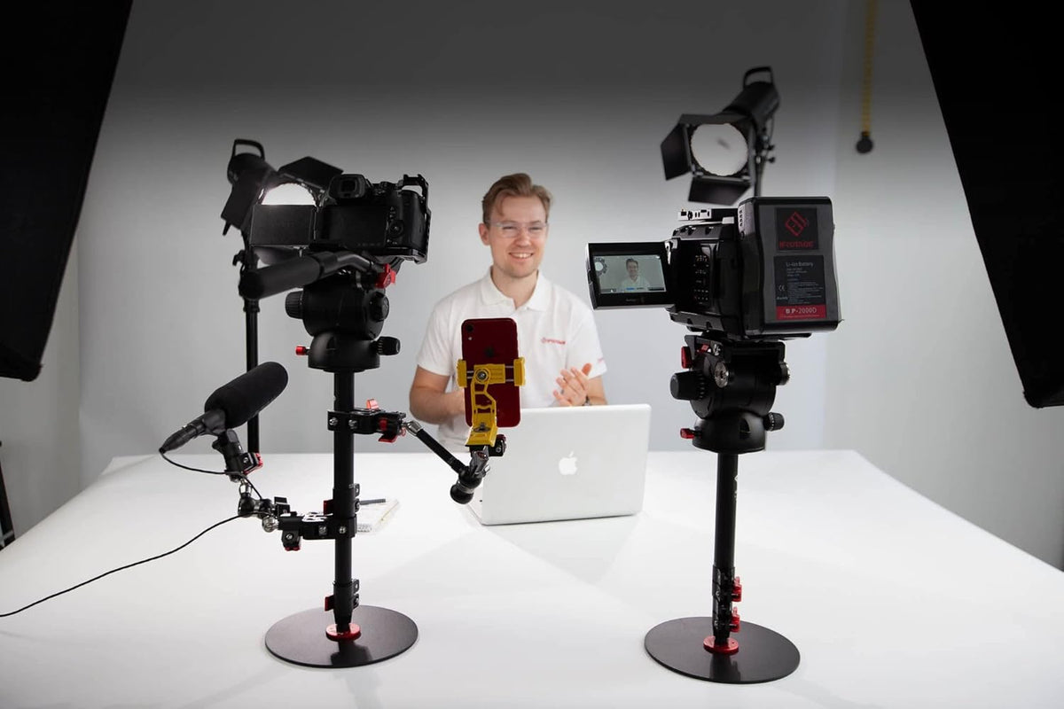 Aluminium Camera Monopod with Weighted Base I719414