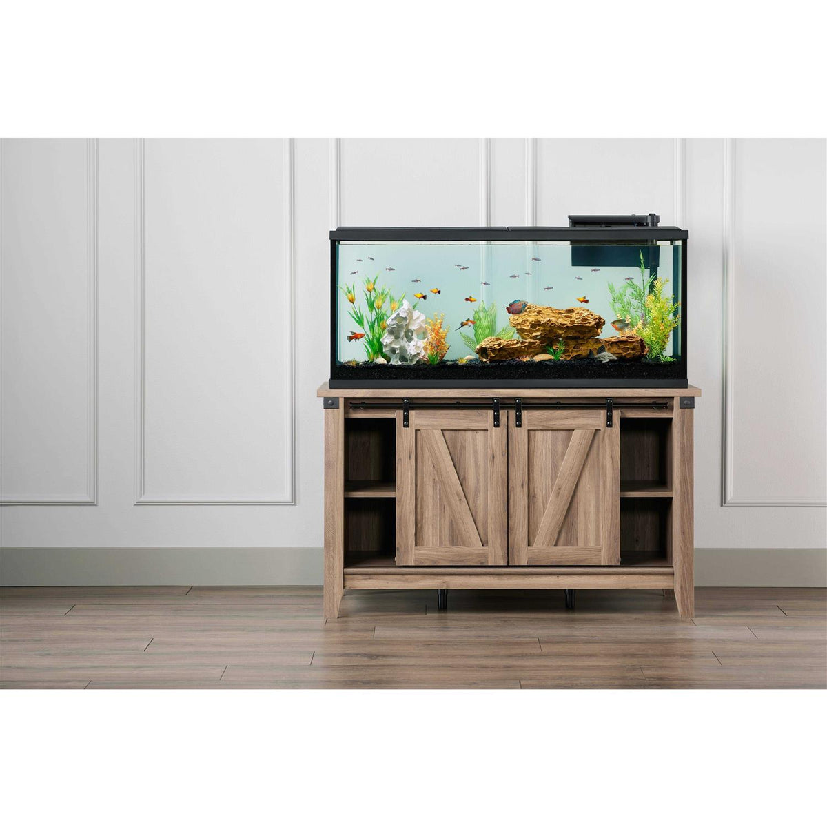 55-75 gal Aquarium Stand Salt Oak J143870