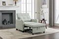 Blue Tech Cloth 3-in-1 Convertible Pull Out Couch L5734