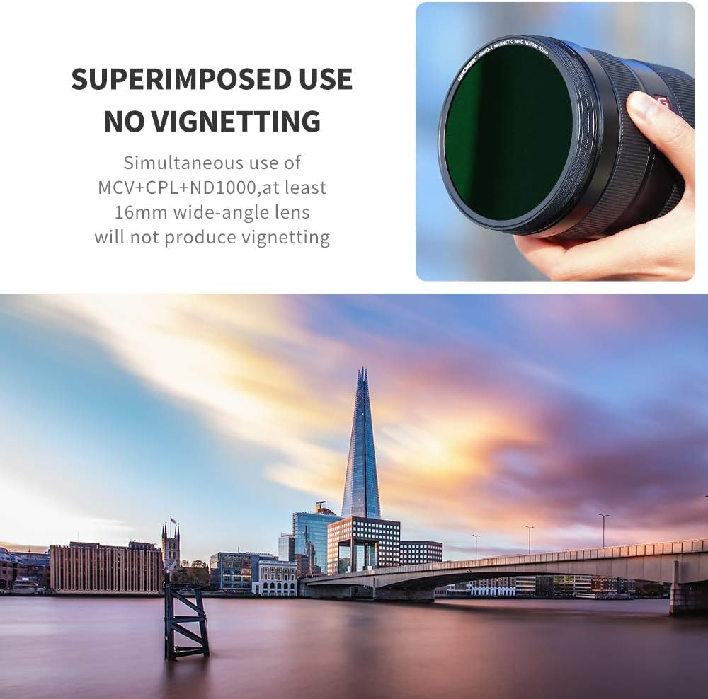 72mm Magnetic Lens Filter Kit with 4 in 1 Filter Pouch S839890