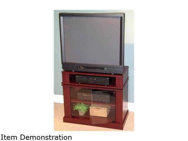 Cherry Swivel Top Entertainment Cart A722747
