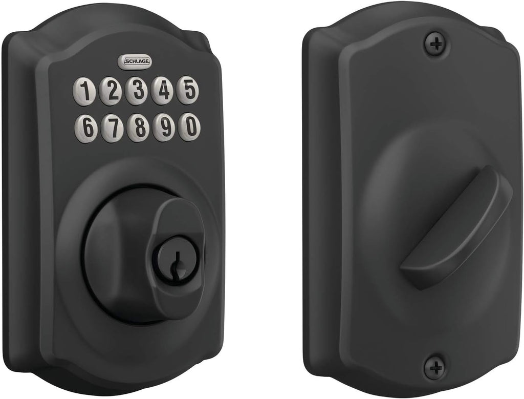 Keypad Deadbolt Electronic Keyless Entry Lock Bright Brass Q13807