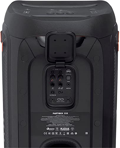 Portable Party Speaker with Long Lasting Battery, Black Y986