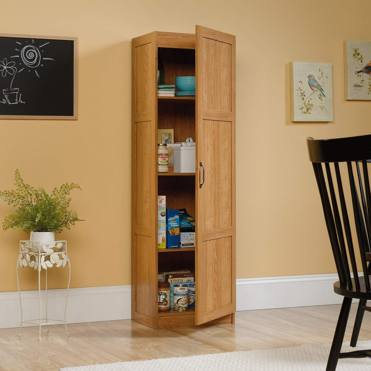 Oak Storage Cabinet E8228