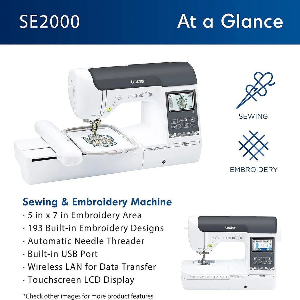 Embroidery & Sewing Machine Q6550