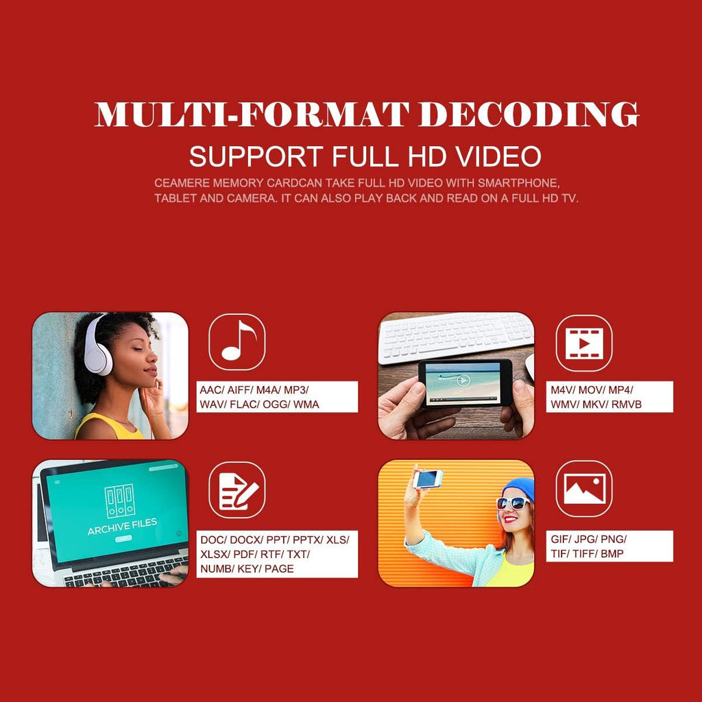 256GB Class 10 Micro SD Card with Adapter Pack of 2 X3162