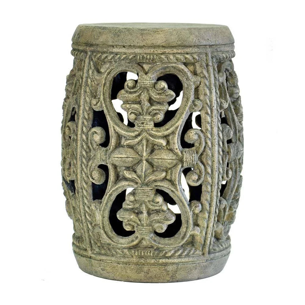 Cast Stone Garden Patio Stool C61955