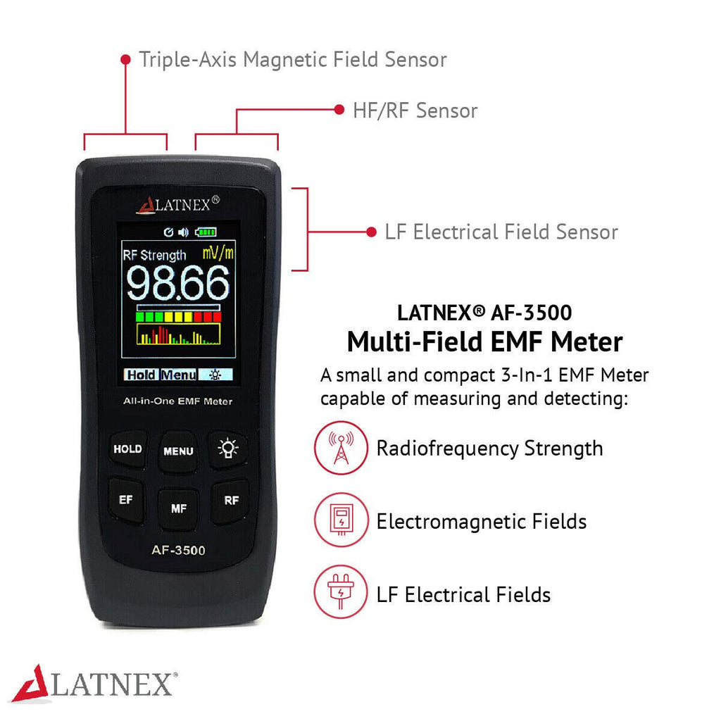 EMF Meter RF Detector L303958