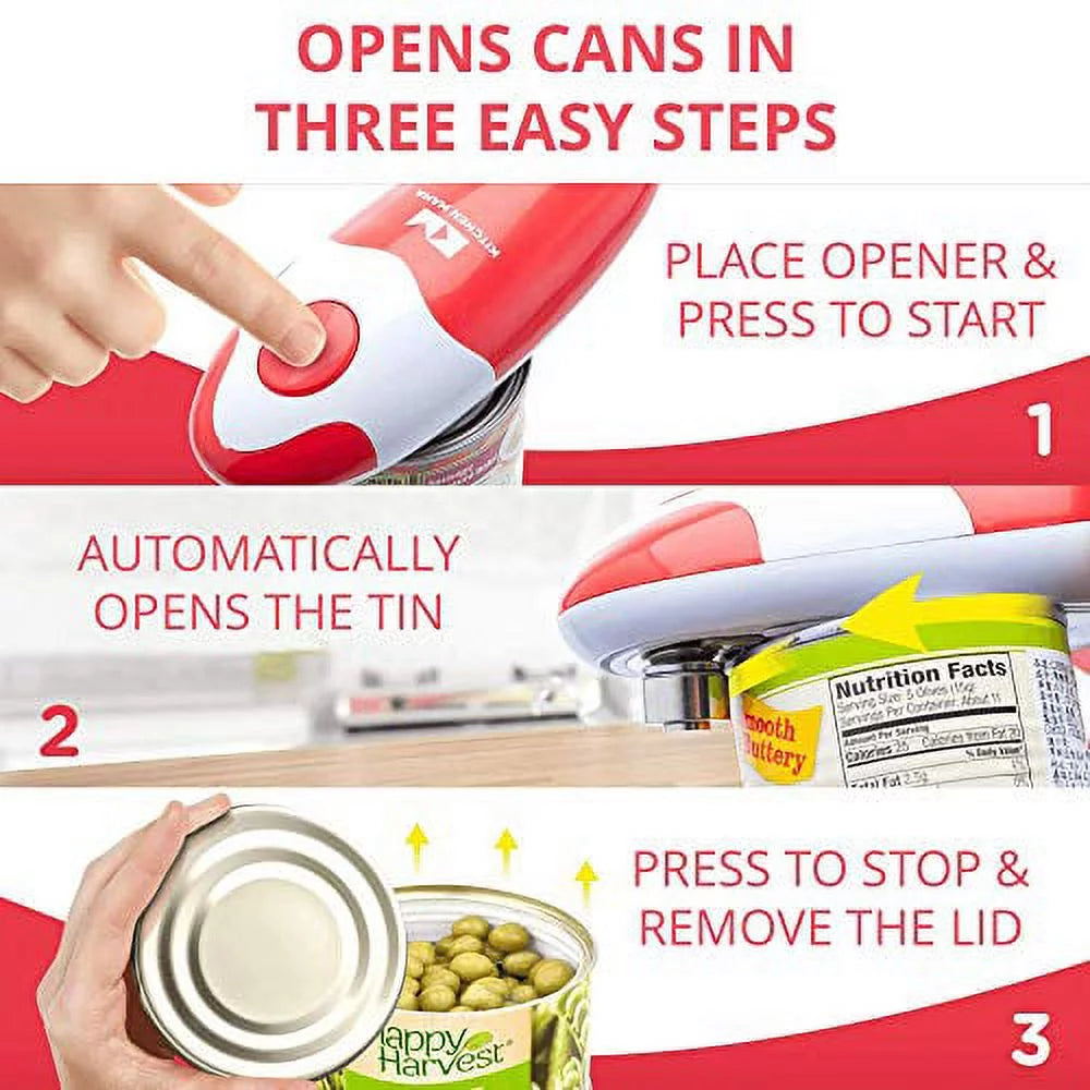 Red Electric Can Opener I49596