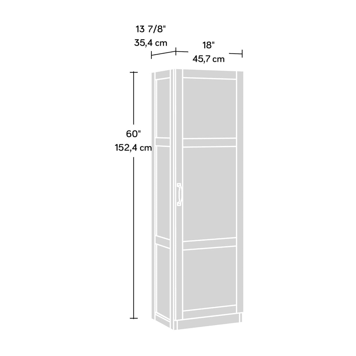 Oak Storage Cabinet E8228