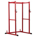 Short Power Rack with Pull Up Bar, Pin and Pipe Safeties, J-Hooks S603