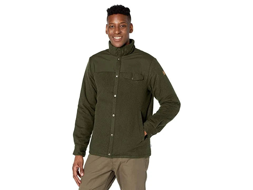 Men's Wool Padded Jacket Deep Forest Large G45765