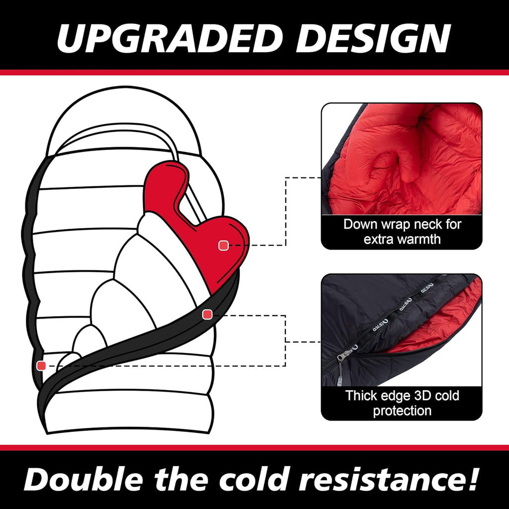 660 Fill Power Down Sleeping Bag -20°F R70968