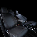 Custom Fit Leather Auto Seat Covers Full Set U371968