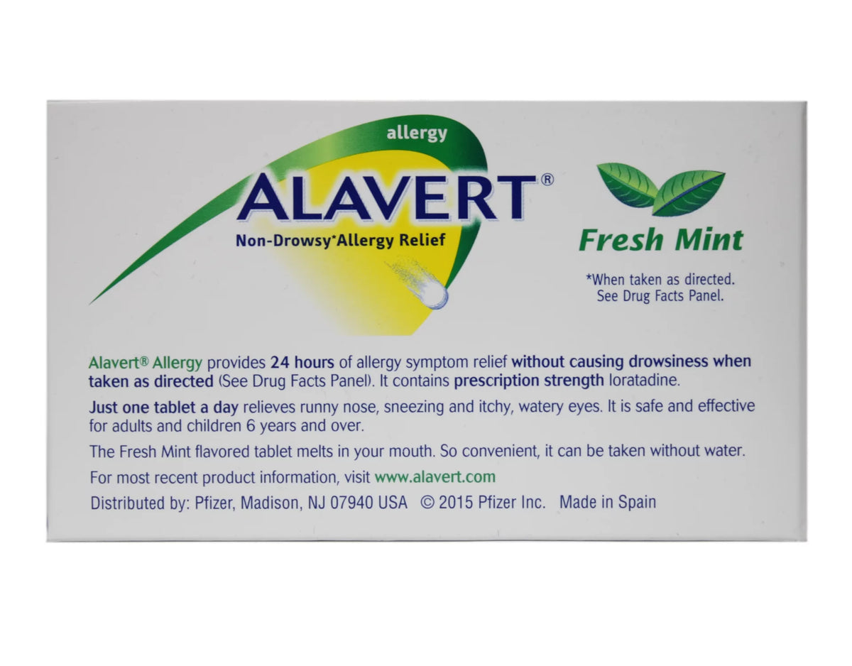 Alavert Allergy Orally Disintegrating Tablets, Non-Drowsy Antihistamine, 60 Count V440887