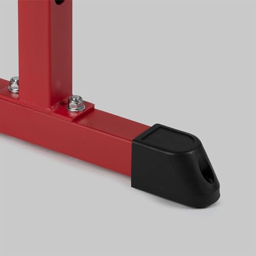 Short Power Rack with Pull Up Bar, Pin and Pipe Safeties, J-Hooks S603