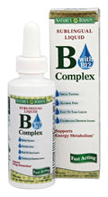 4 Pack Vitamin B Complex Sublingual Liquid 2 Oz Each M345