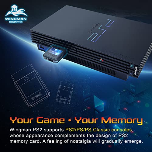 Starry Blue Converter for PS2 Consoles R6445