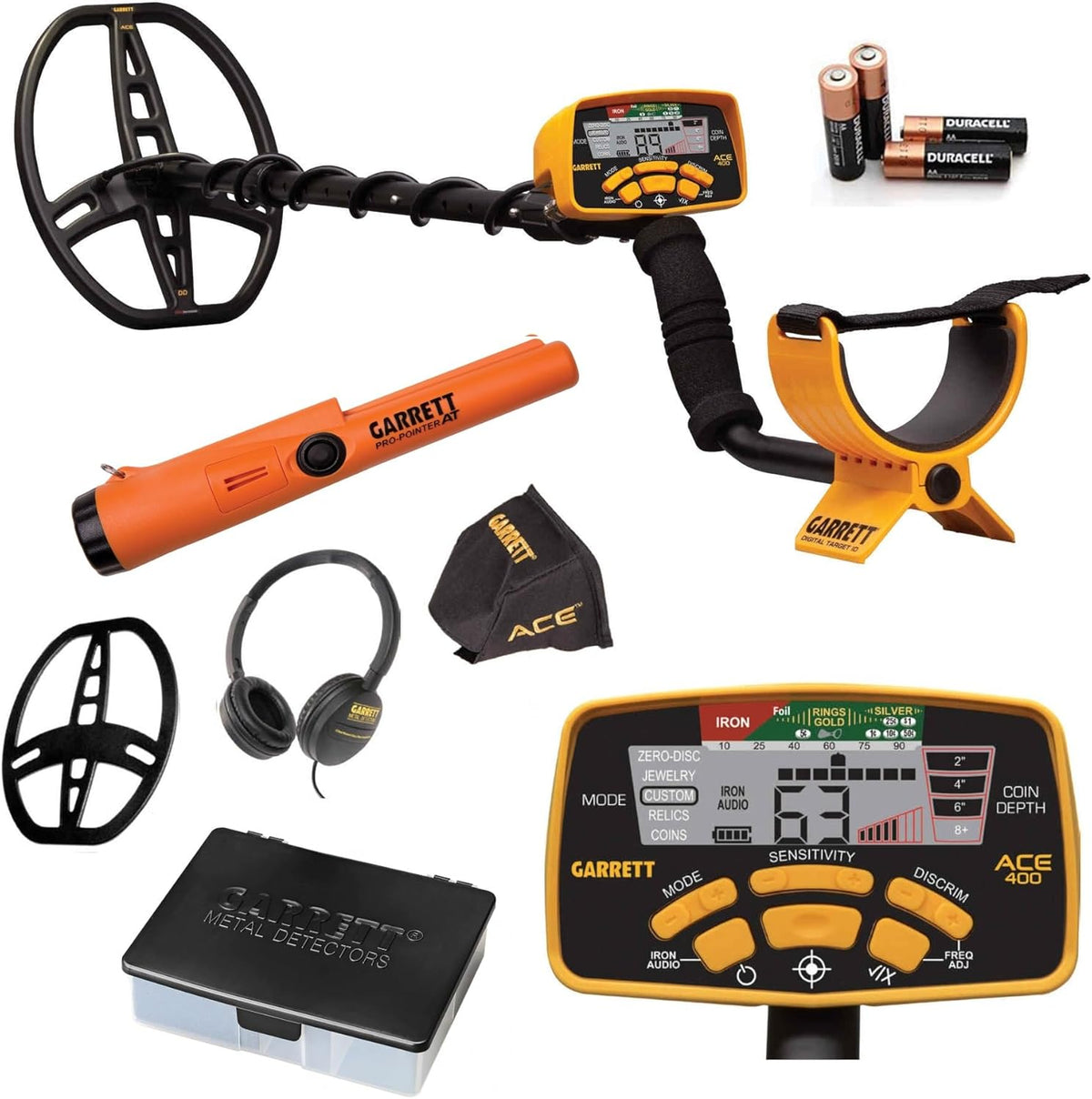 Metal Detector and Pinpointer Bundle M7499