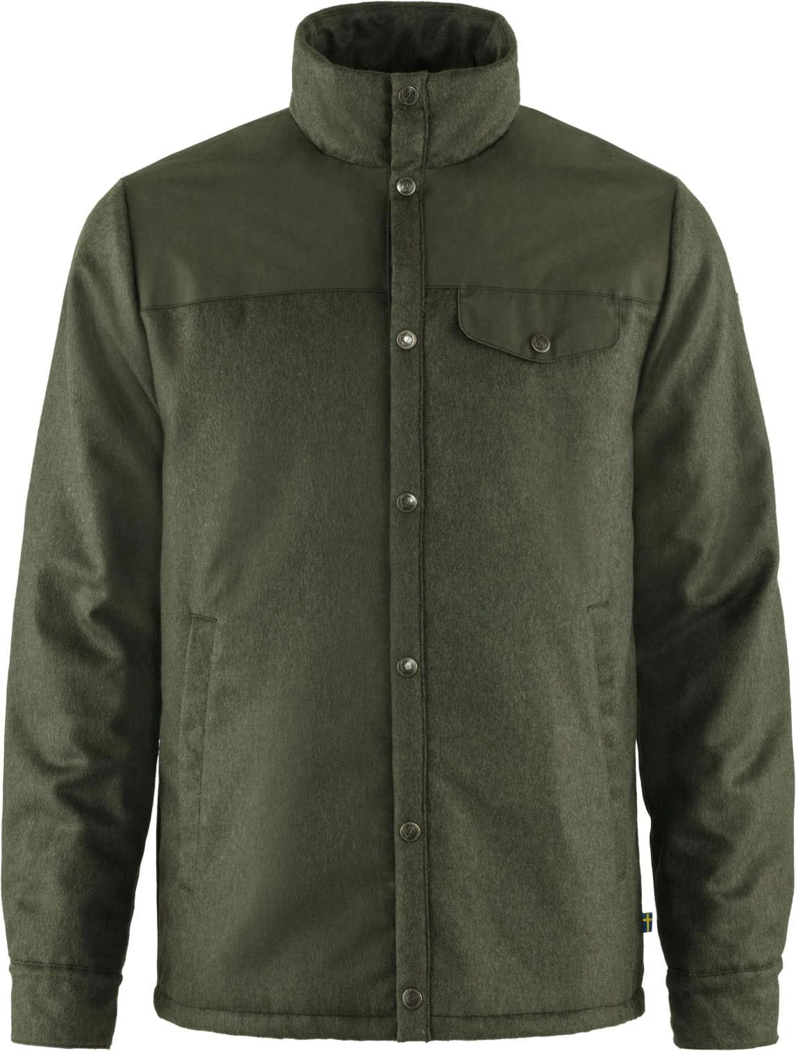 Men's Wool Padded Jacket Deep Forest Large G45765