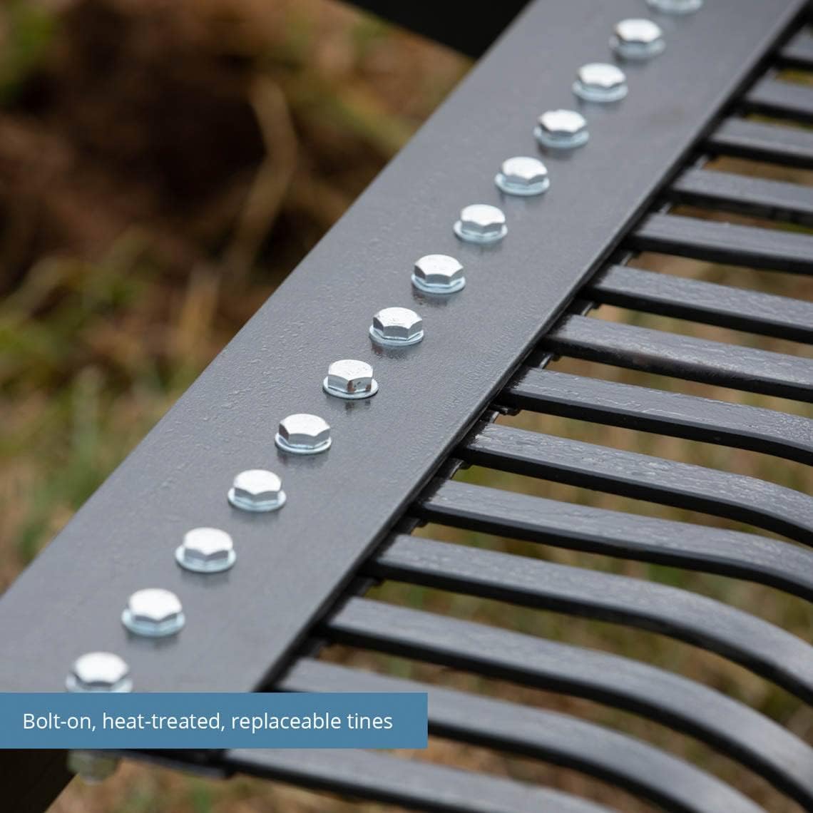 6 Landscape Rake for Compact Tractors W1459