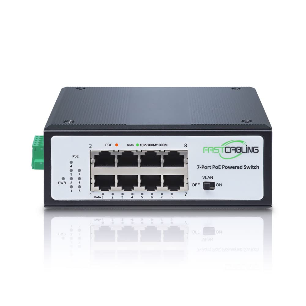 PoE Powered Switch, PoE+ Extender, 71W Passthrough Power Q5250
