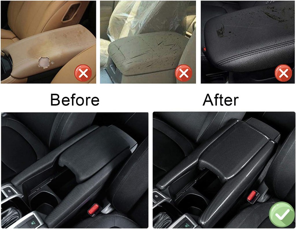 Carbon Fiber Car Armrest Cover Pack of 2 P841911