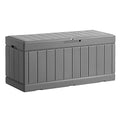 85 Gallon Waterproof Resin Deck Box with Padlock X356