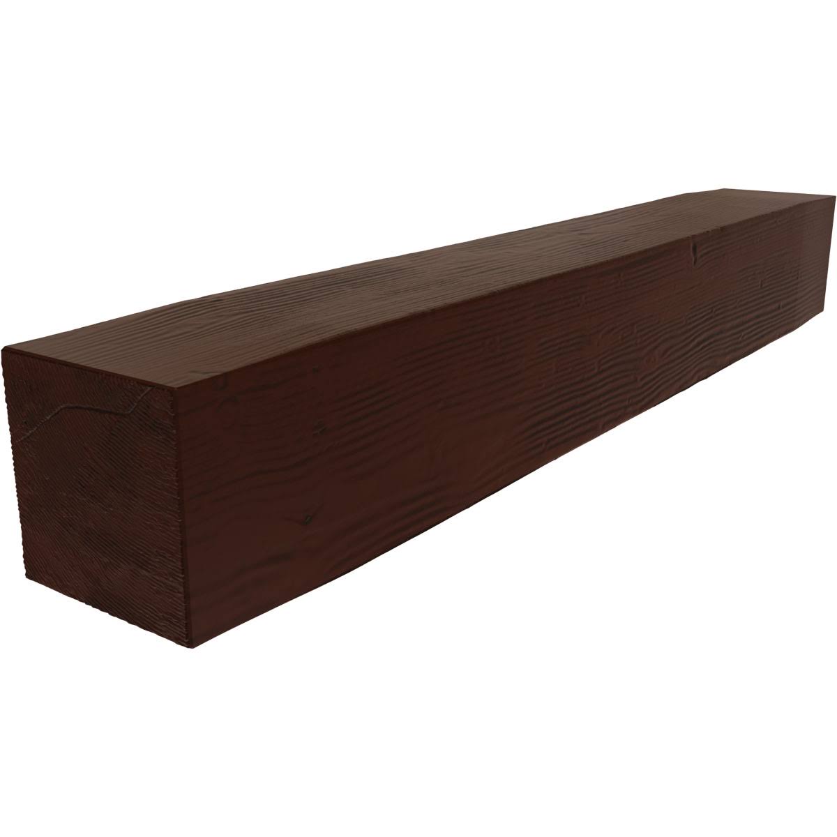 Sandblasted Faux Wood Fireplace Mantel N8636