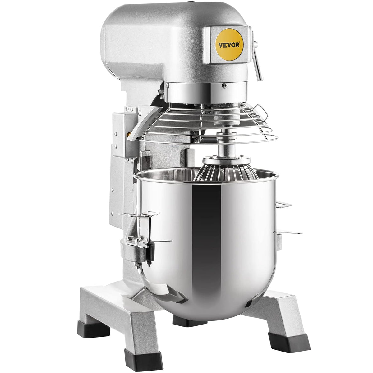 Commercial Food Mixer 10Qt Stainless Steel Bowl 450W 3 Speeds T198