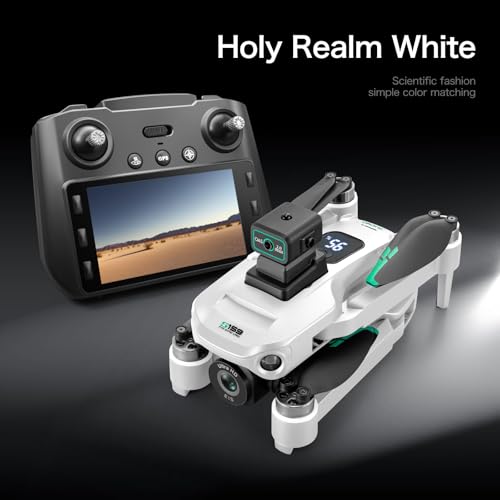 White 4K GPS UHD Drone with Camera O518942
