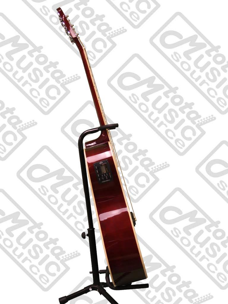 Flame Black Cherry Acoustic-Electric Guitar E586951