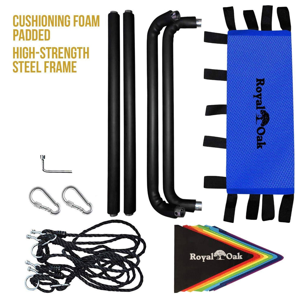 Giant Platform Tree Swing with Protective Cover and Flags I912