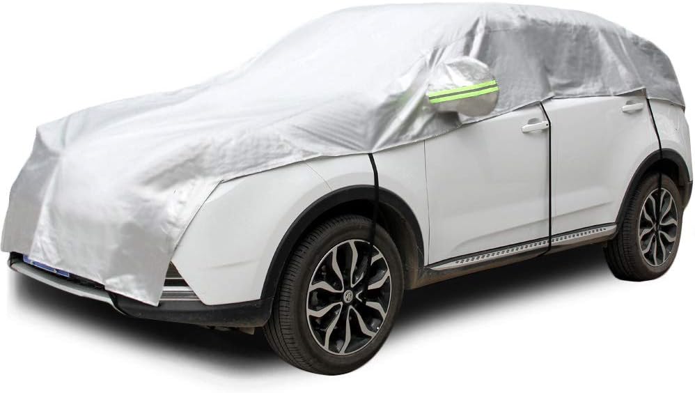Half Car Cover 210D Oxford Fabric R342