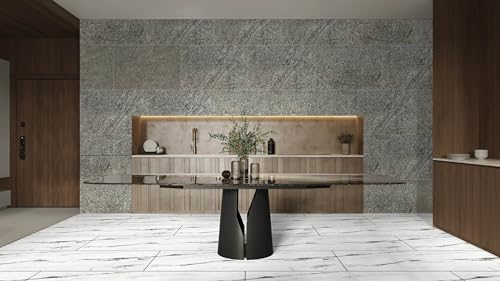 Stone Veneer Wall Panels, Extra Large 3 x 2 ft Tiles, Real Stone, Indian Autumn Rustic, Single Panel, Covers 5.8 sq ft Q67816