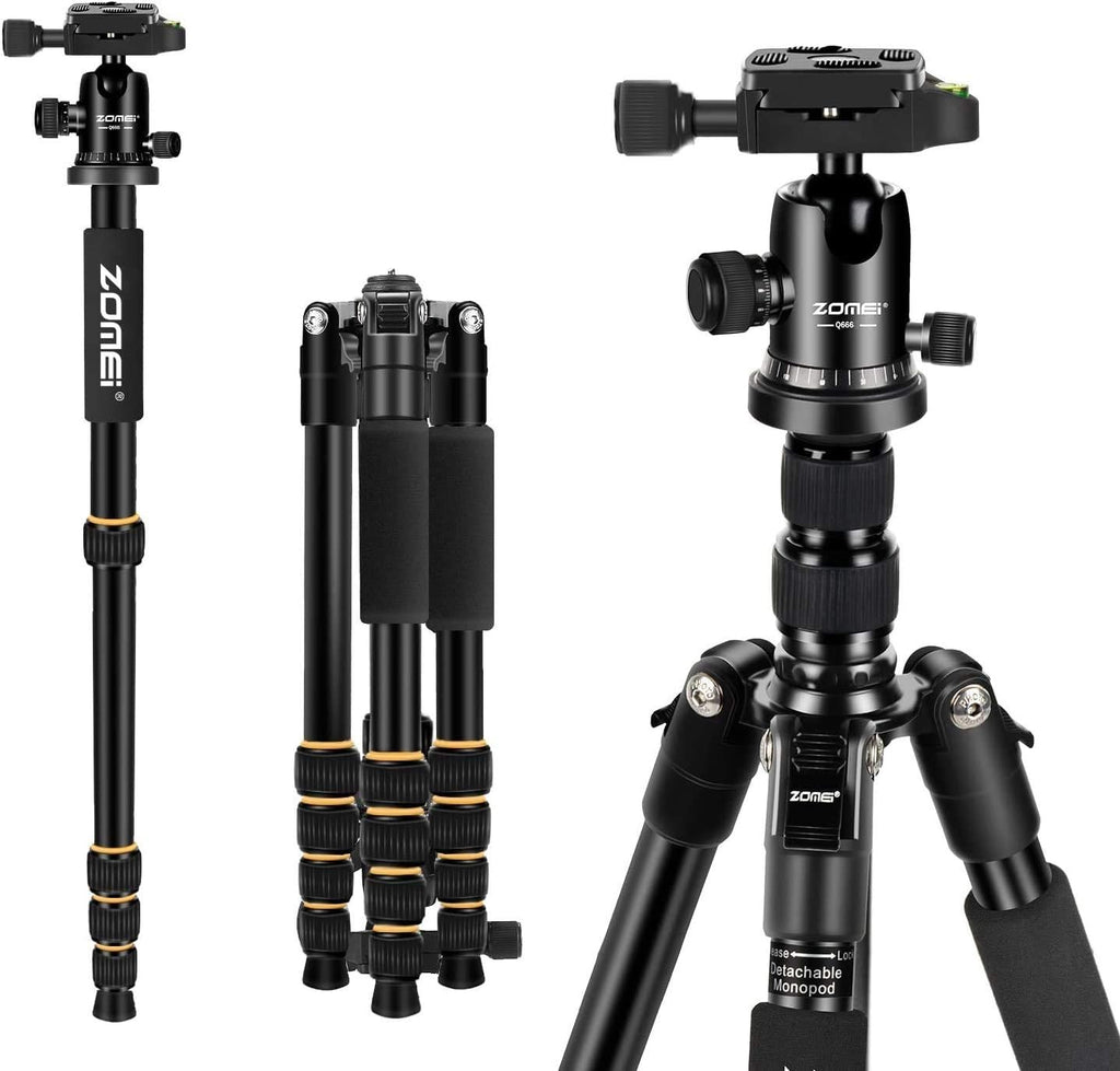 Camera Tripod with Ball Head Quick Release Plate and Carrying Case T686648