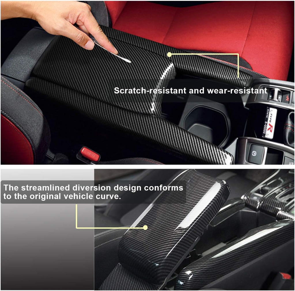Carbon Fiber Car Armrest Cover Pack of 2 P841911
