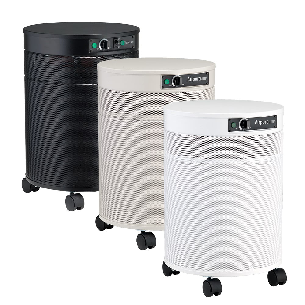 Powdered Coated Galvanized Metal Air Purifier In Black Finish E351959