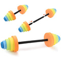 Adjustable Aquatic Exercise Dumbbells with 4 EVA Foam D148632
