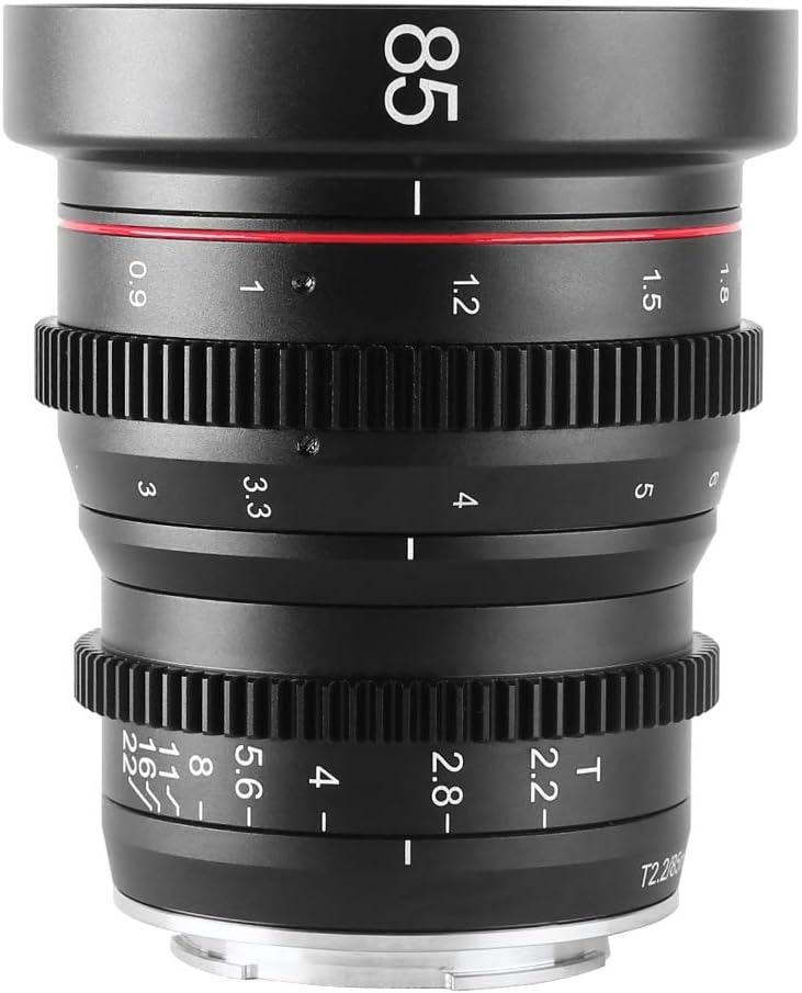 85mm T2.2 Manual Focus Cinema Lens for M43 Mount T89533