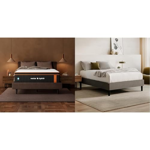 Hybrid Full Mattress 12 Inch Medium Firm Gel Memory Foam Steel Springs O2277