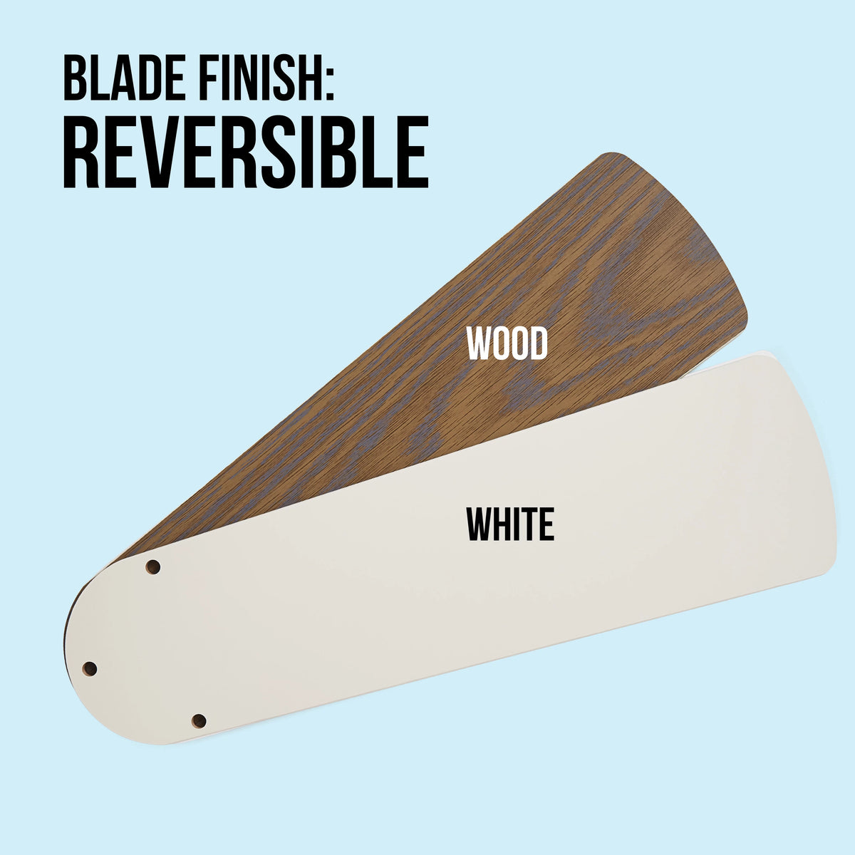 White 4 Blades LED Ceiling Fan O530195