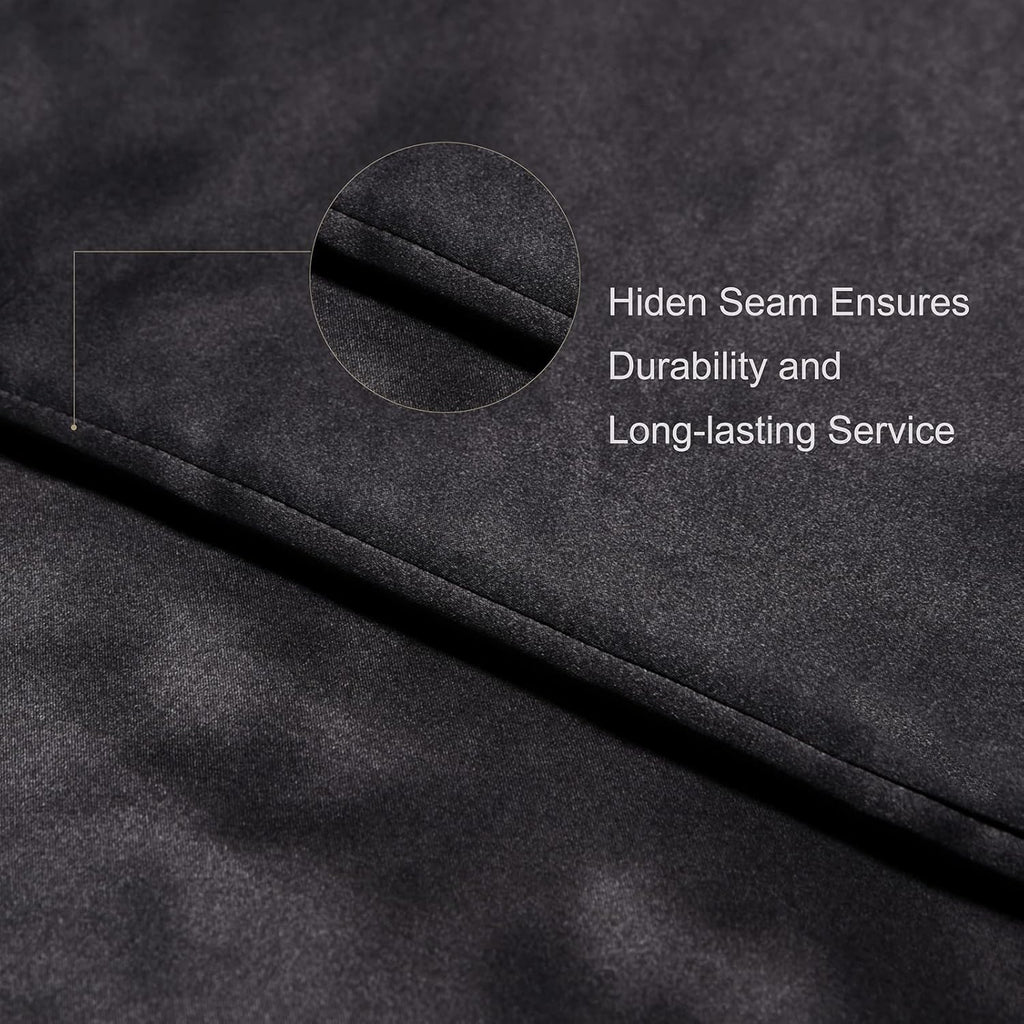 Black Cooling Satin Throw Blanket (90'' x 90'') N475967