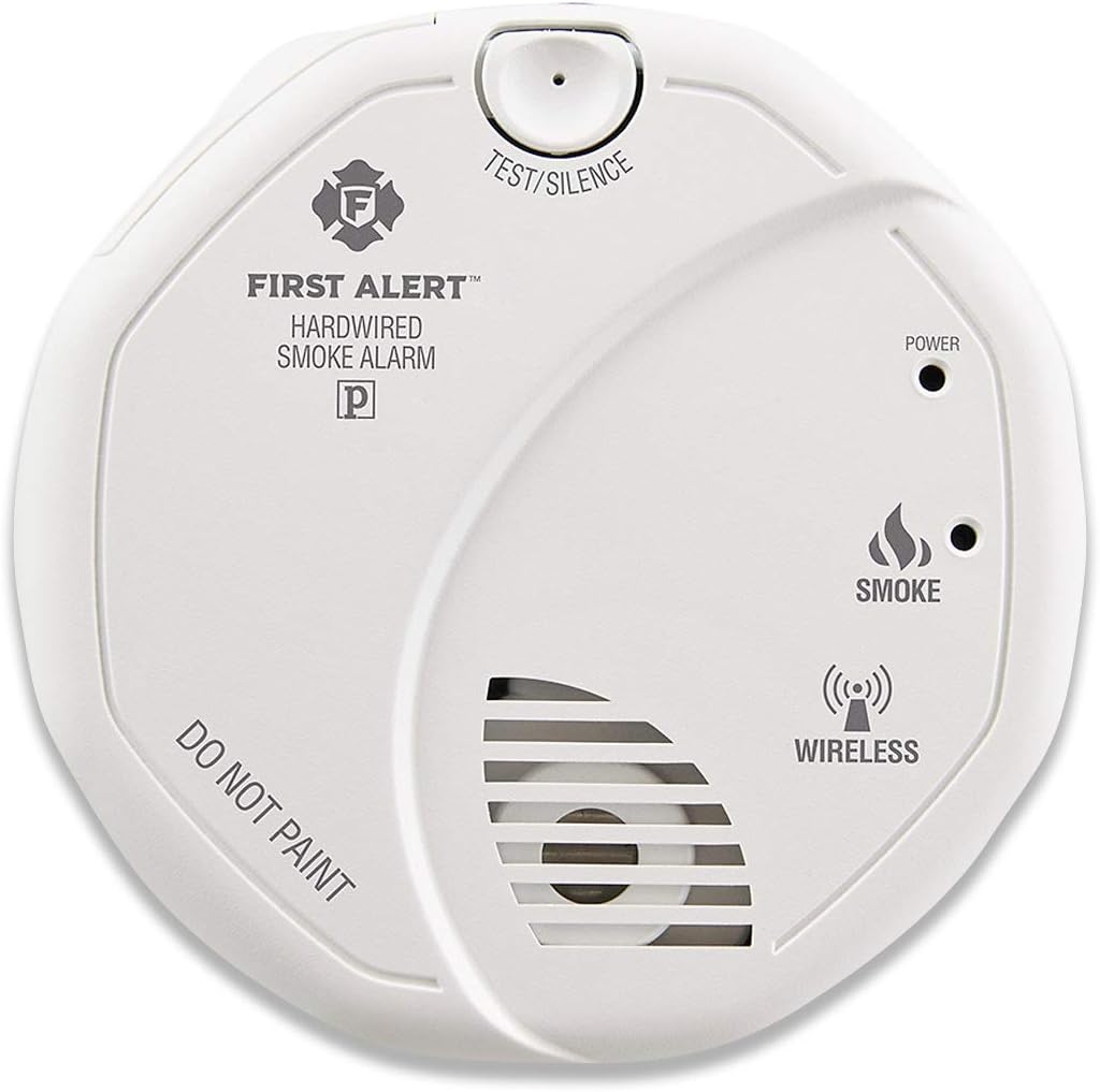 Wireless Interconnected Battery Operated Smoke Alarm 2 Pack R781