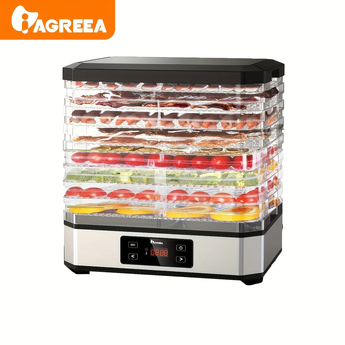 8 Trays Digital Food Dehydrator W620