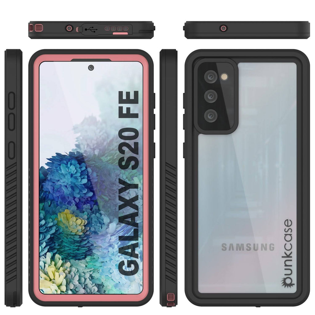 Water/Shock/Snowproof Slim Screen Protector Case Pink Z688404