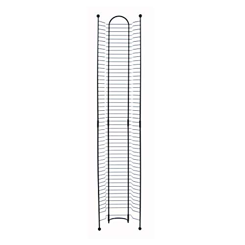 Black Steel Blu-Ray Rack K320