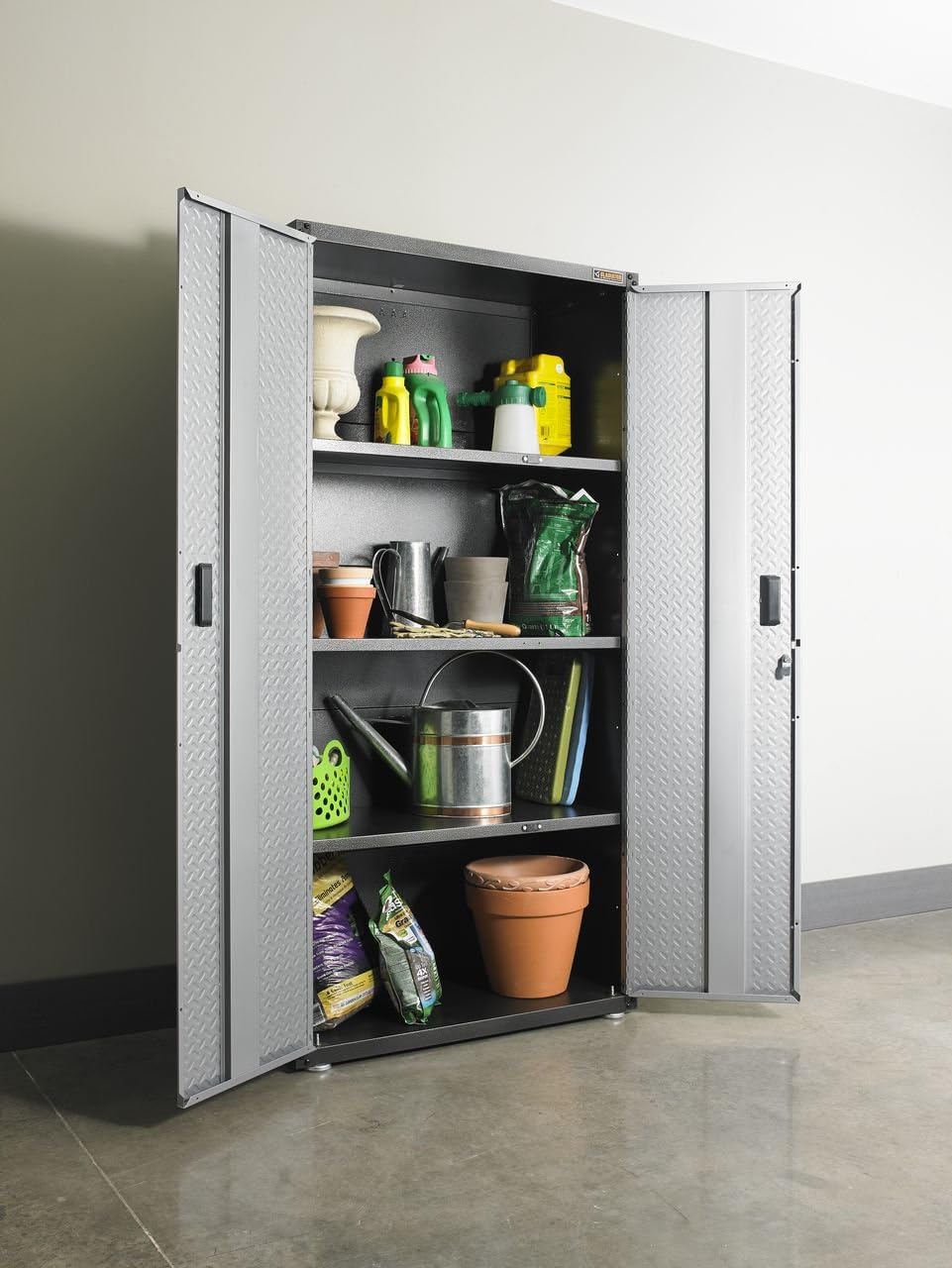 Silver Tread Steel Cabinet C19069