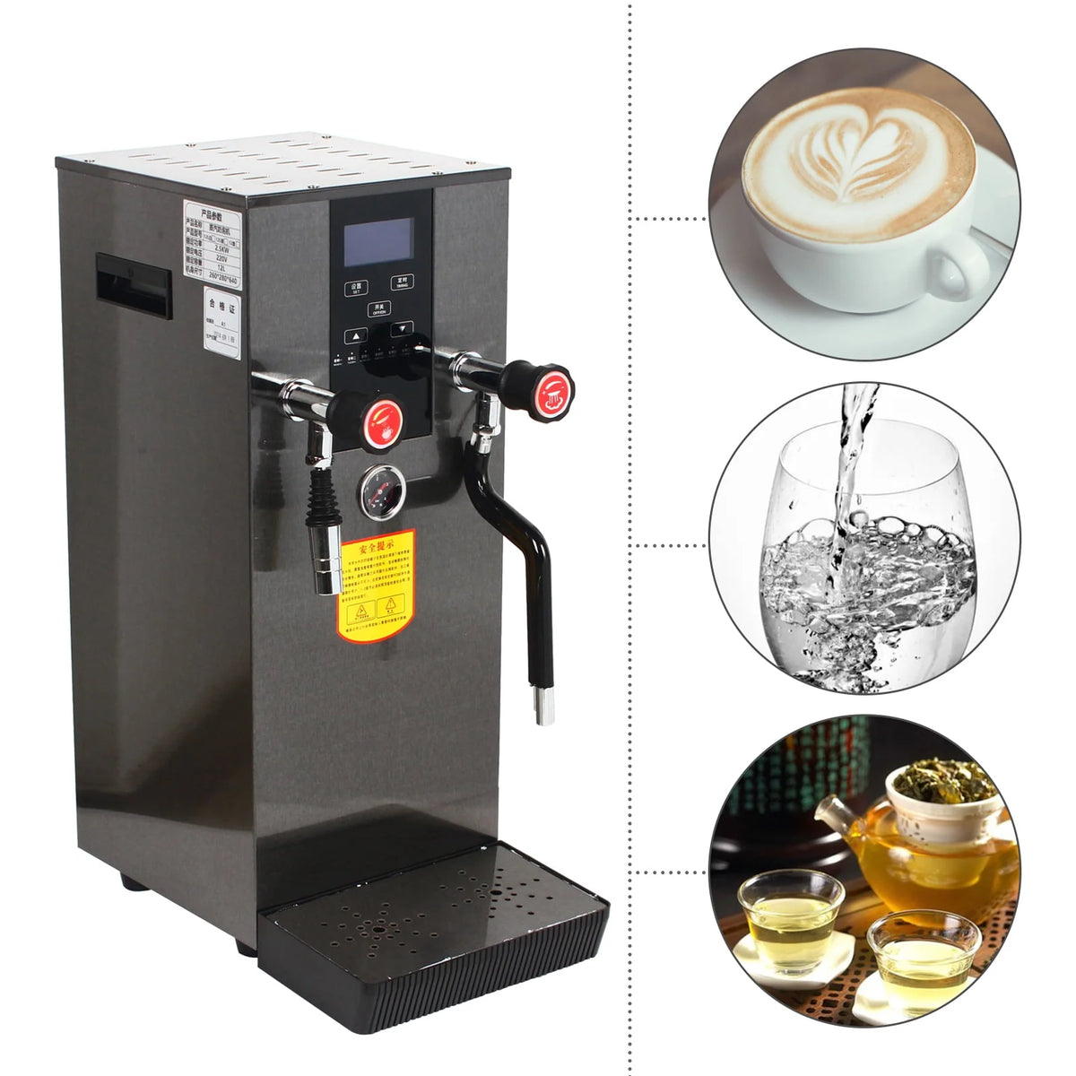 Electric Milk Frother Coffee Maker I8990